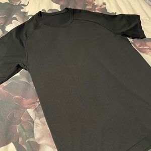 Mens Lululemon Silverscent Metal Vent Shirt Medium (Black)